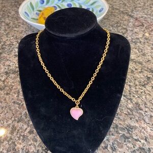 Gold Heart Ramla Pendant Necklace